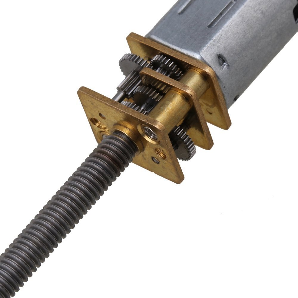 M4 * 55 thread N20 motor Gold and Silver DC 6V 1000 RPM M455-N20 Micro Metal Speed Reduction Gear Moto(6.5)