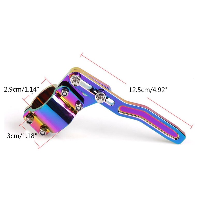 Wheel Turn Signal Lever Position Up Kit Turn Rod Extension Extender Multi Color Car Interior Modification