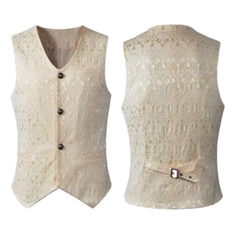 Steampunk gilet Steampunk veste victorienne sans manches gothique brocart gothique Vintage gilet