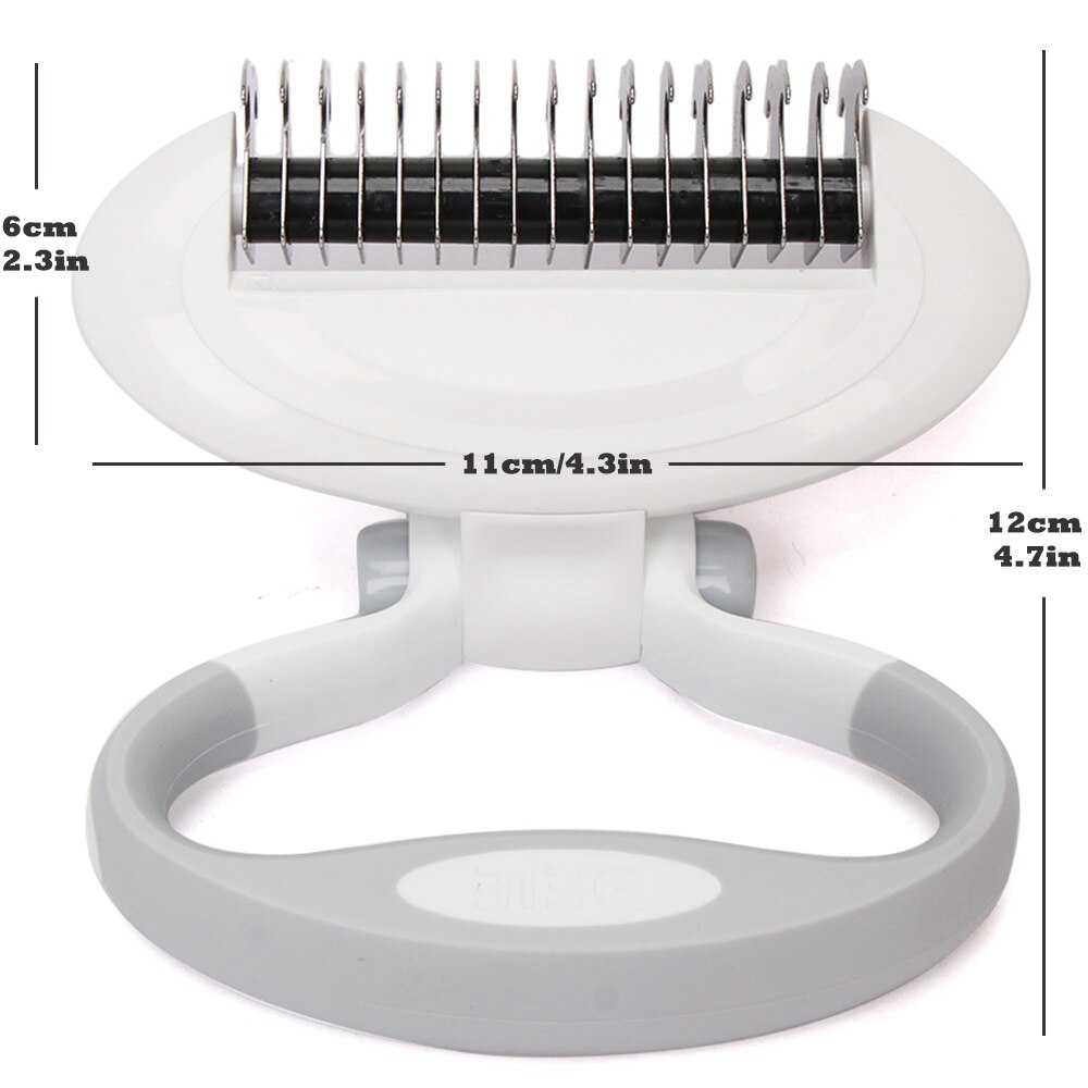 Pet Dog Comb for Untie Hair Knot Dogs Brush Combs for Large Small Dog Poodle Long Hair Dogs Comb Grooming Tool Shih Tzu Q008-S: Default Title