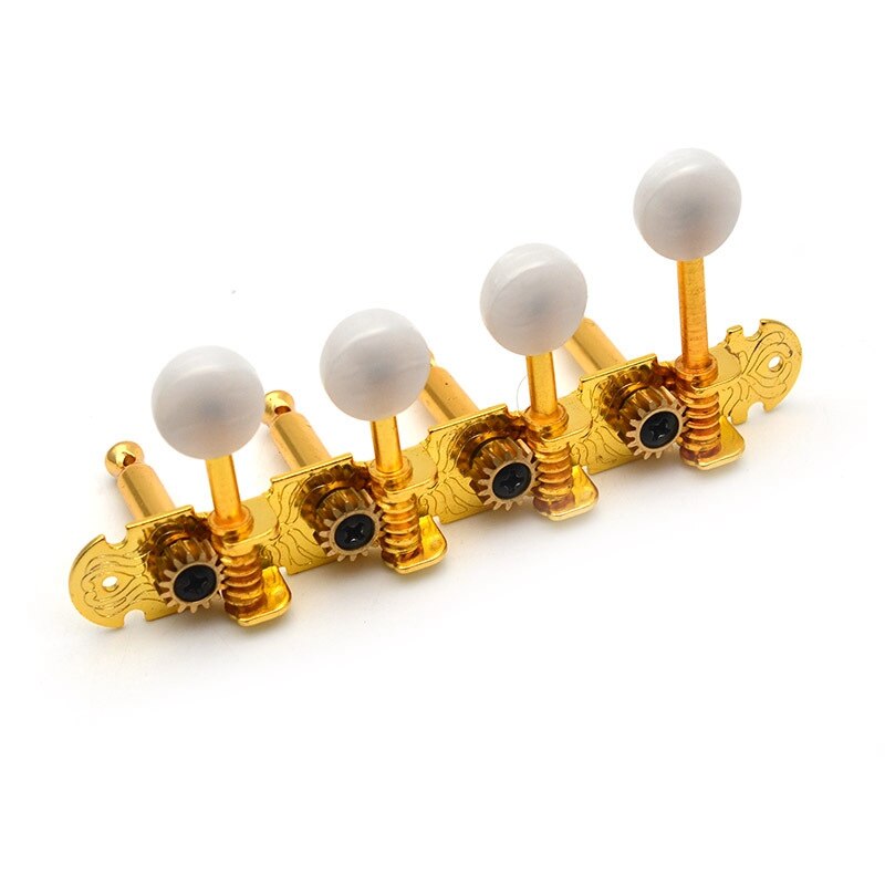 1 Set Mandolin Machine Heads Tuners Tuning Keys Pegs for Mandolin Instrument Golden R/L