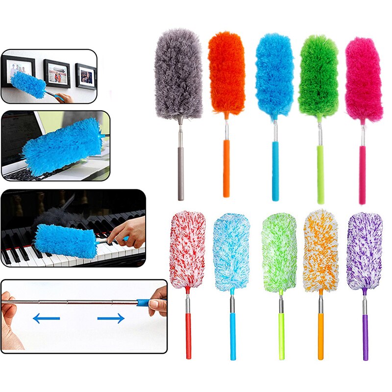 Soft Microfiber Duster Brush Dust Cleaner can not lose hair Static Anti Dusting Brush Home Air-condition Car Furniture Cleaning
