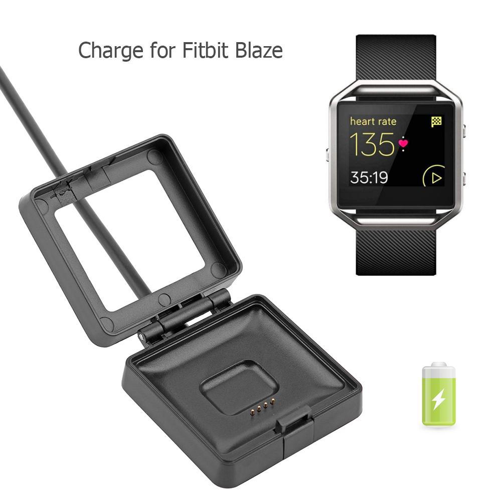 Usb Opladen Data Kabel Kortsluiting Bescherming Charger Lead Dock Station Met Chip Voor Fitbit Blaze Fitness Tracker Polsband