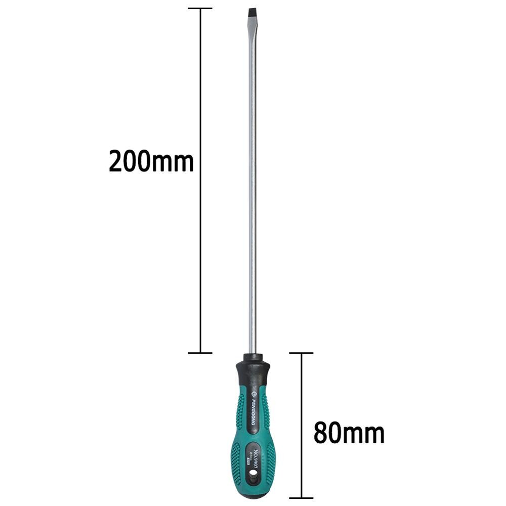 Dual Screwdriver Removable Double-Use Screwdriver Hand Tool Chrome Vanadium Steel Repair Tool Handle Screw Driver 7cm/2.76in: C