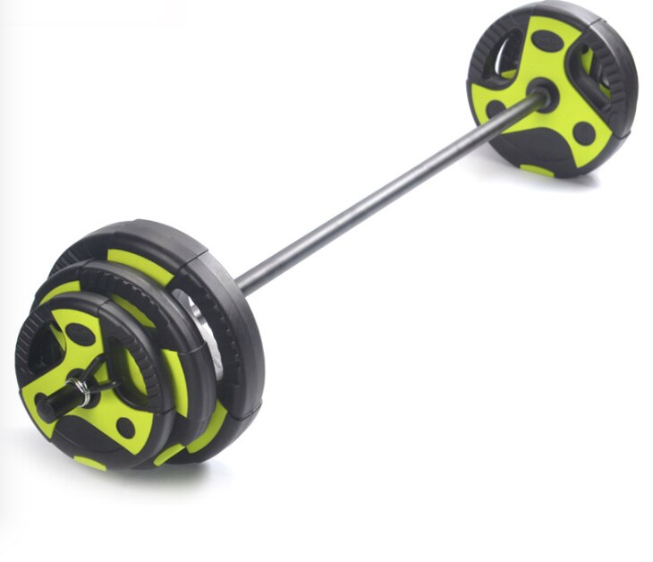 Barbell set home fitness men and women barbell small hole 20kg squat barbell bench press weightlifting barbell