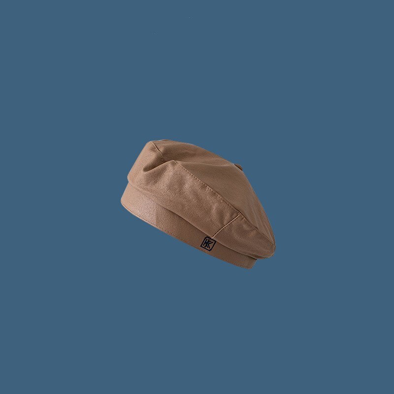 beret kvinner vinter marine lue skinn åttekantet lue flerfarget ensfarget fest britisk lue varm beret: 04