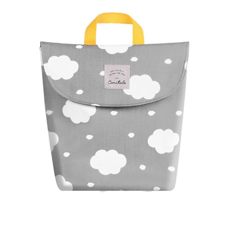 Grote Luier Opbergtas Draagbare Baby Luierzakken Kinderwagen Organizer Baby Tassen Moeder Reizen Opknoping Wagen Nat/Droog Wasbare tassen: 6