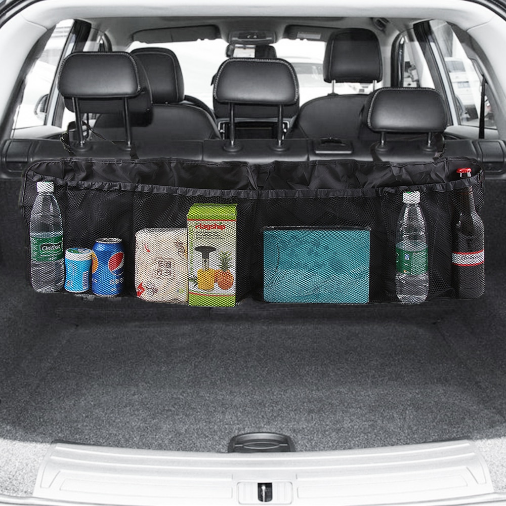 Auto Organizer Kofferbak Achterbank Verstelbare Opbergtas Netto Hoge Capaciteit Multi-Gebruik Oxford Terug Interieur Accessoires Auto Seat