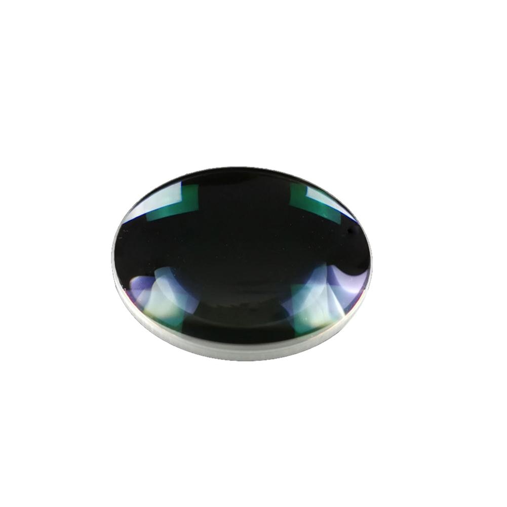 Hight 42mm Diameter 65mm Focal Length Optical Test Convex Lens Glass Optical Instrument Triple Prism For Sensors
