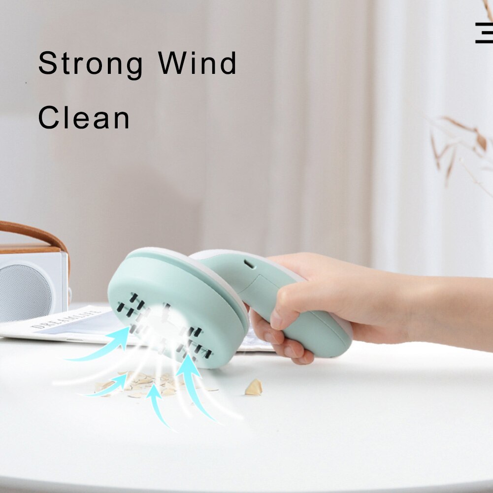 Draagbare Auto Usb Vacum Cleaner Draadloze Schoner Mini Handheld Avacuum Cleaner Robot Voor Desktop Toetsenbord Schoonmaken