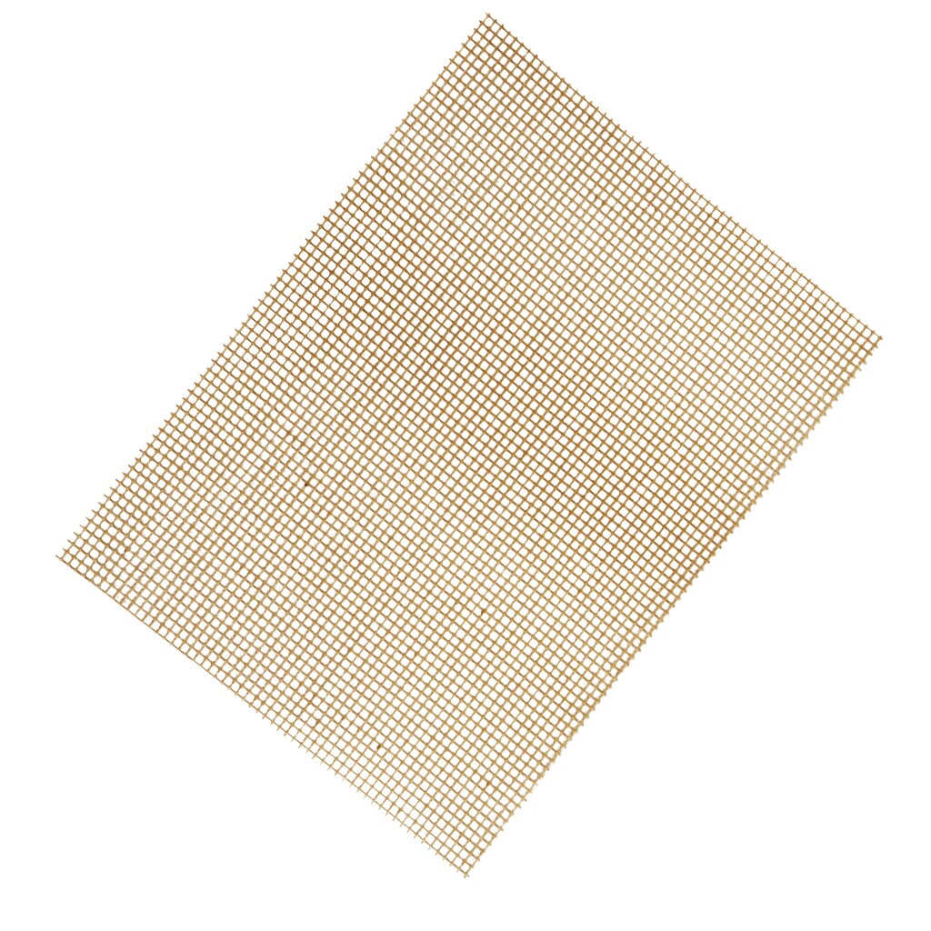 Non-Stick Grill Mesh Mats - Nonstick Heavy Duty BBQ Grilling & Baking Accessories for Outdoor Barbecue - 7 Styles Available: 37x37cm