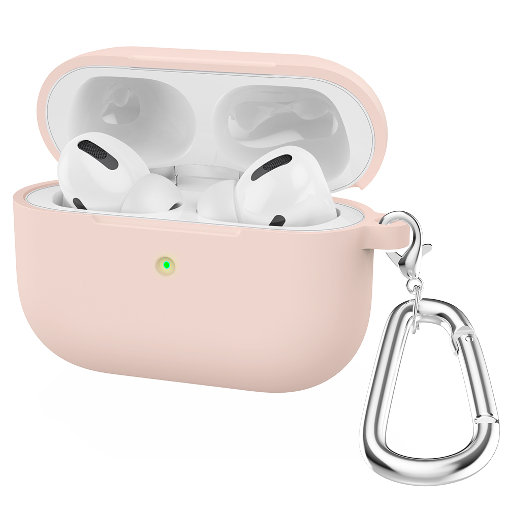 Funda de silicona para Airpods Pro, funda inalámbrica Bluetooth para Apple Airpods pro, funda para auriculares para Air Pods Pro 1st Fundas: Verde militar