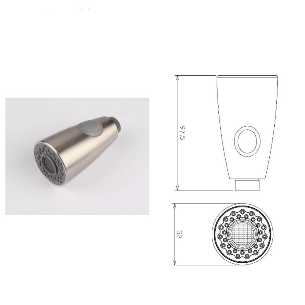 16 Mode ABS Kitchen Tap Adapter Pull Out Parts Kitchen Faucet Replacement Parts Faucet Accessorie Spouts Kitchen Faucet Nozzle