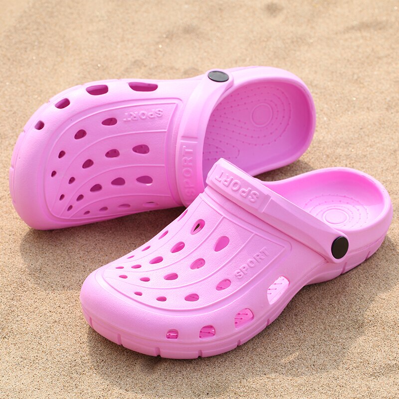 Originele Klassieke Klompen Tuin Slippers Water Schoenen Vrouwen Zomer Strand Aqua Slipper Outdoor Rubber Sandalen Tuinieren Schoenen