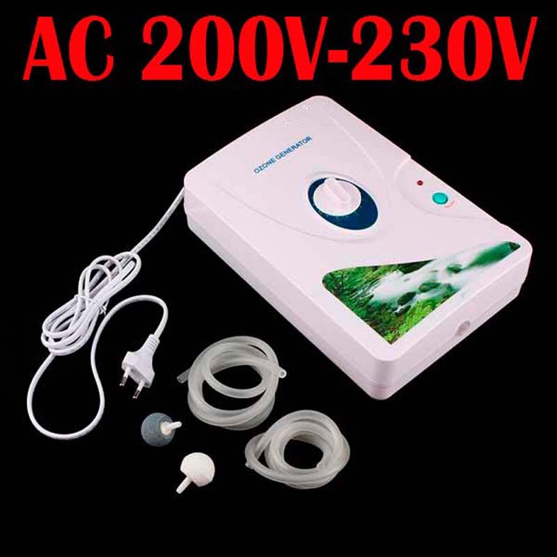 Home Dissolved pet odor free Ozone Generator ozone water air Ozonator sterilizer 220V 110V ionizer Air Purifiers Oil Meat Fresh
