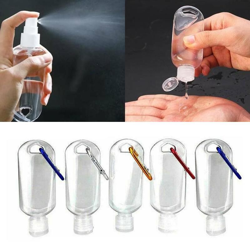 1/3/5/10Pcs Fles Gel Hang Zak Mini Sanitizer Gel Houder Handdesinfecterend Fles Outdoor travel Spray Fles Fles Gel Hang Zak