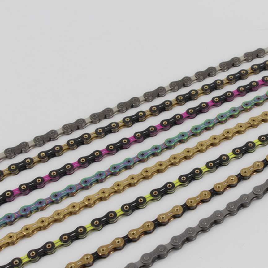 Sumc mtb mountainbike kæde 8/9/10/11/12 speed hule cykelkæder 24/27/30 speed 116l folde landevejscykel cykeldele