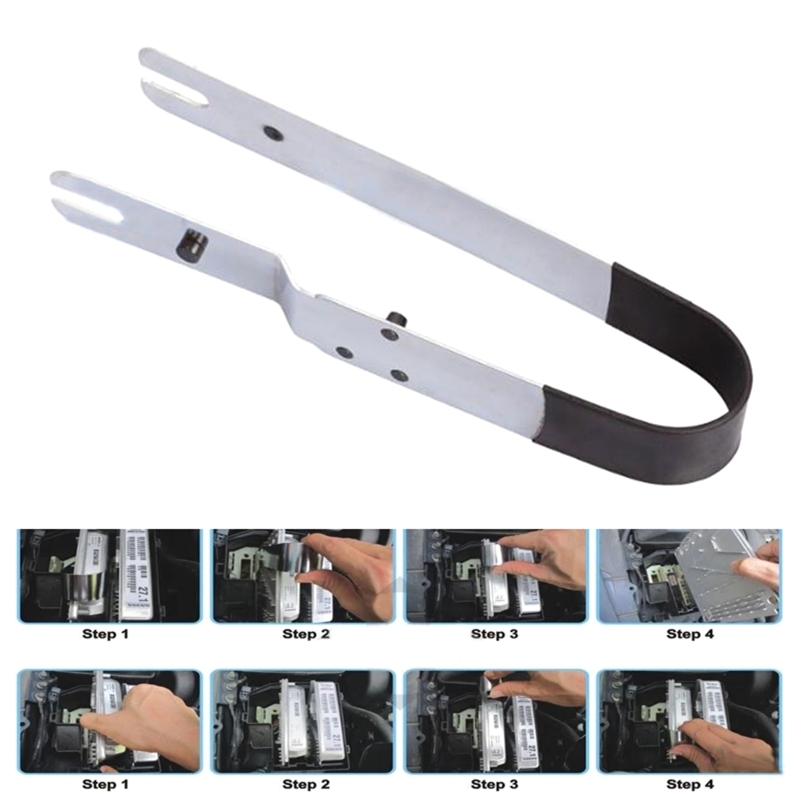 Compact ECU Installation Tool Steel ECU Removal Tool Practical Replacement for S60 V70 S80 XC90 for Repair 50# Steel