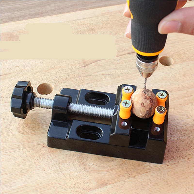тиски vise Black Jaw Bench Clamp Mini Drill Press Vice Opening Parallel Table Flat Vise DIY Tools