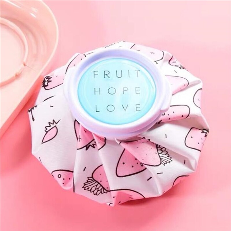 Bolsa para botella de agua de doble uso, bolsa de hielo de verano, reutilizable, con dibujos animados, para aliviar el dolor de las piernas, calentador de manos, artículos para el hogar