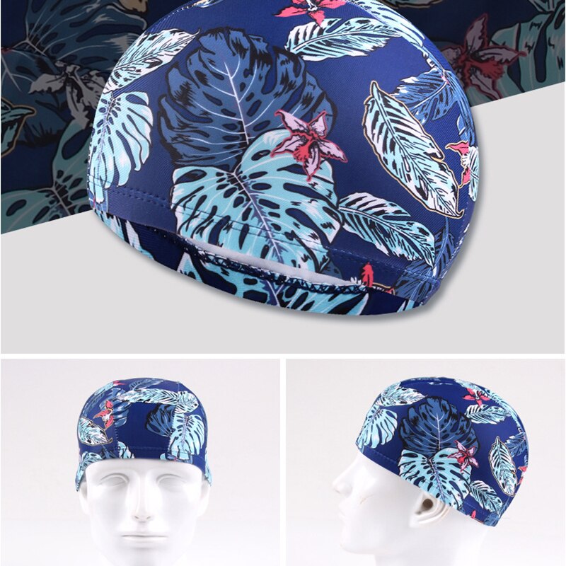 Gorro de natación Unisex para niña y mujer, gorro de baño de pelo largo, gorro de baño para nadar, talla libre, deporte en piscina, turbante de silicona elástico
