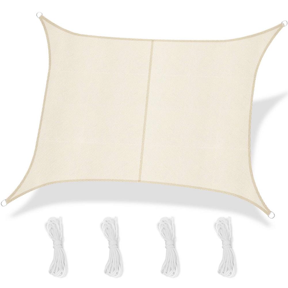 Courtyard Sun Shade Sail Canopy Waterproof Pool Shade Sail Cover