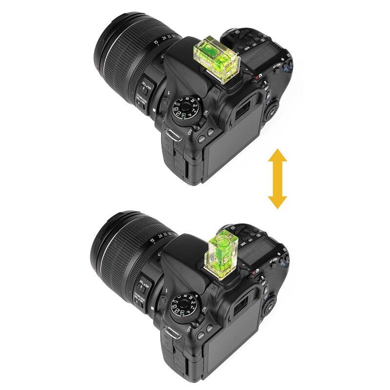 Shoe Niveau, Camera Waterpas Shoe Bubble Niveau Combo Voor Dslr Film Camera Canon Nikon Olympus