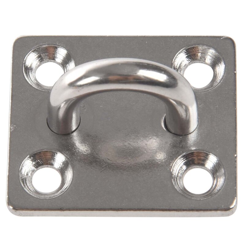 2 Sets Of Suspended Ceiling Wall Mount U-Shaped Hooks Stainless Steel Heavy Duty Multi-Function Hammock Hammock Hook Metal Base