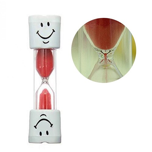 Kinderen Kids Tandenpoetsen Timer 3 Minuten Smiling Face Zandloper Zandloper Douche Zandloper Zandloper Klok Zandloper