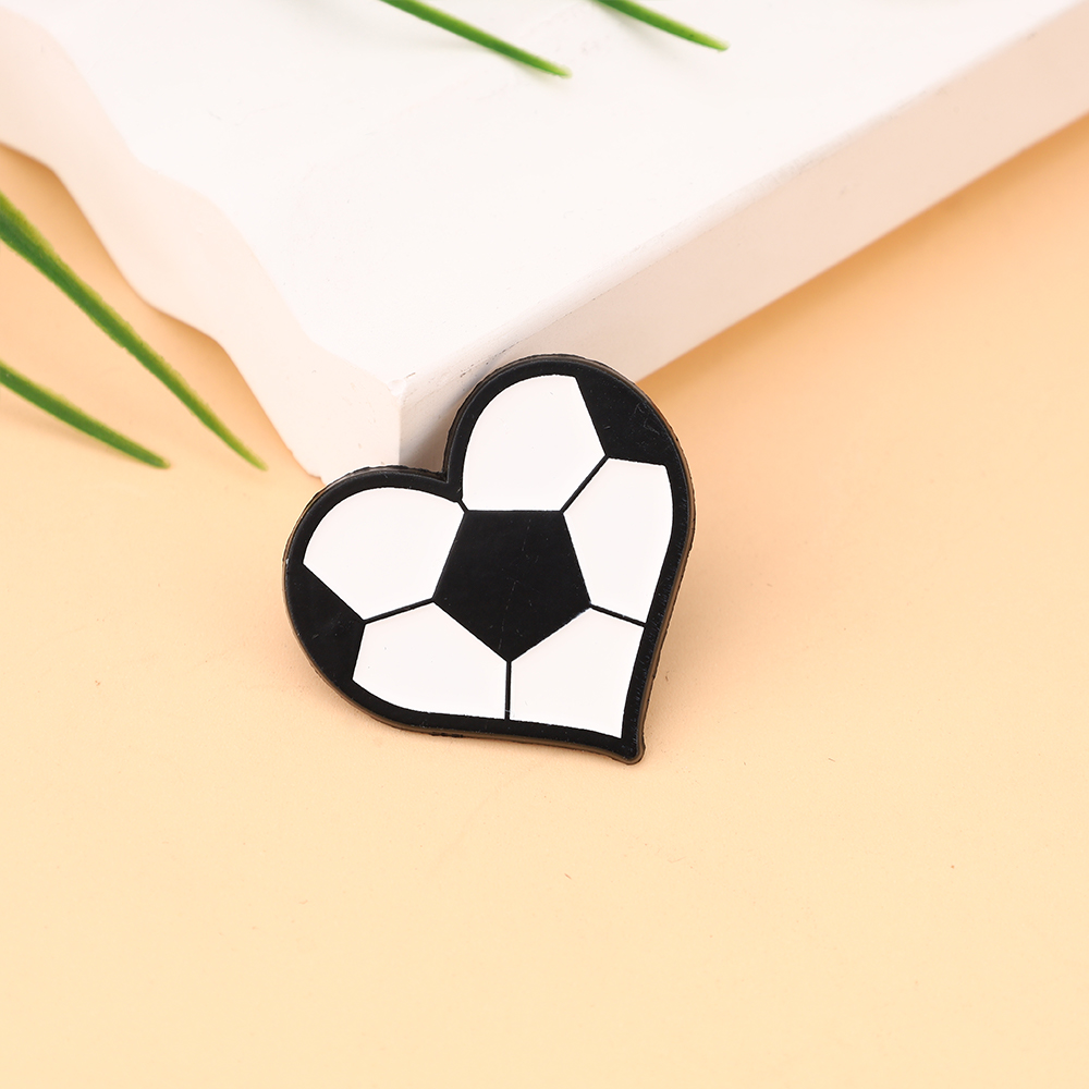 Conjunto de 4 broches de lapela em esmalte com bolas de desenho animado, estilo futebol americano, para homens, acessórios para mochilas e roupas. amigos!