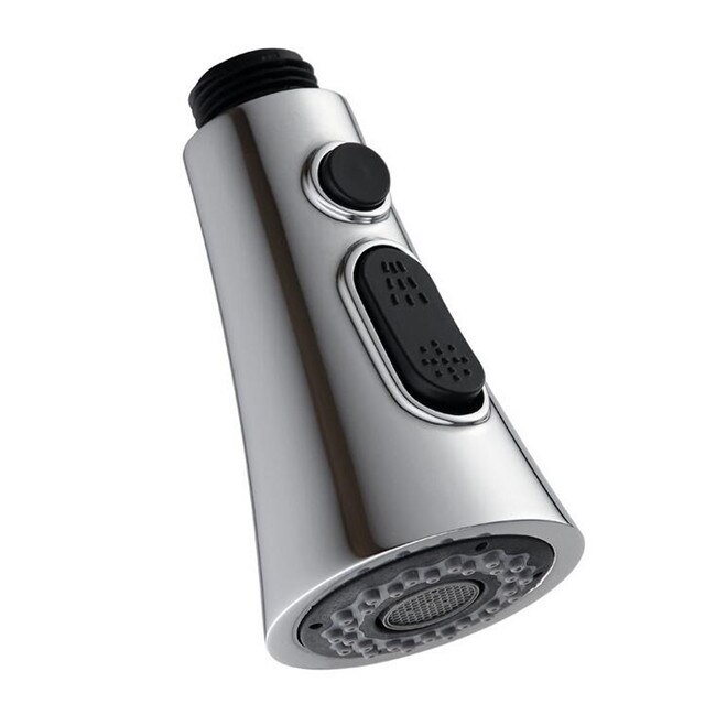 Multifonction robinet douche buse cuisine évier tirer robinet buse pulvérisateur noir argent petite douche tirer tête: 61012