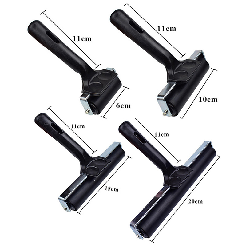 Brayer-Rouleau en caoutchouc antidérapant, fournitures d'art, outil d'impression à l'encre, outils de construction, accessoires d'estampage, 6 cm, 10 cm, 15 cm, 20cm
