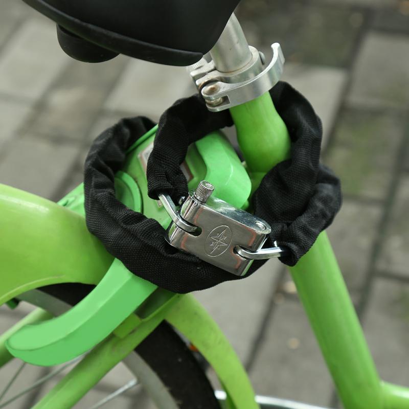 88-80cm Safe Metal Anti-Theft Outdoor Bike Chain Lock Security Reinforced Cycling Chain Lock Useful Bicycle Accessories