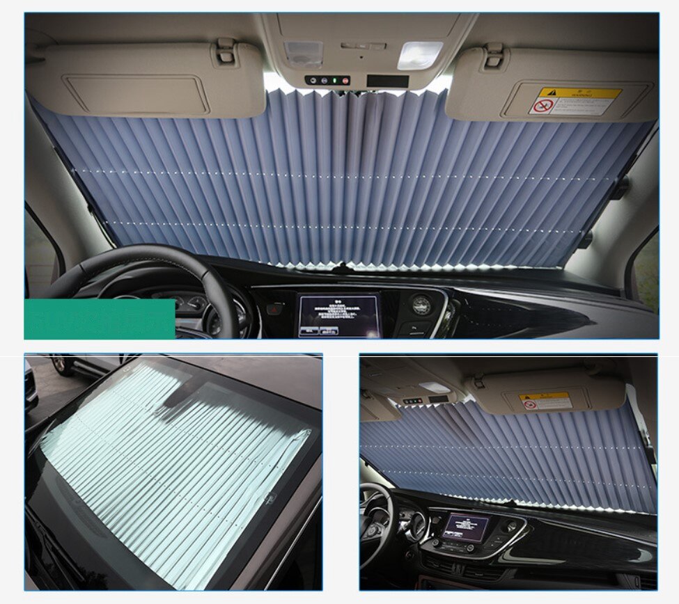 Pare-soleil pour la fenêtre avant de voiture, pour Toyota C-HR CHR RAV4 Highlander Camry XV70, couverture de pare-soleil, 65/70cm