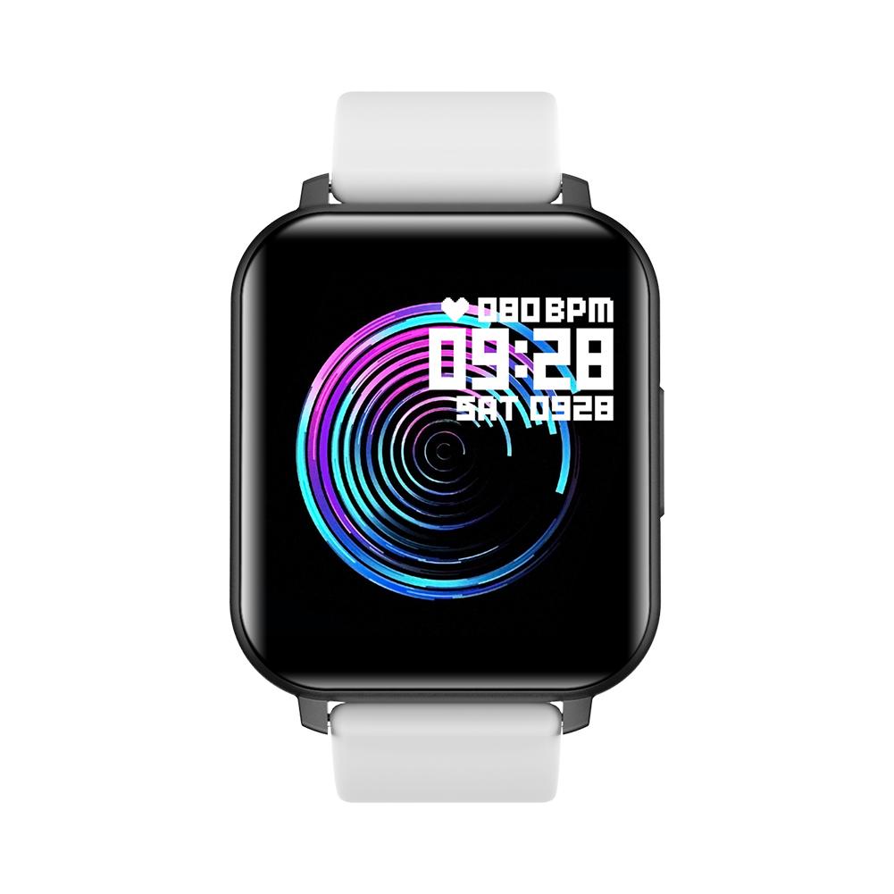 neue T82 Clever Uhr 1,55 Zoll voll berühren Bildschirm Sport Fitness Smartwatch Männer Frauen Herz Bewertung Blutdruck Uhr
