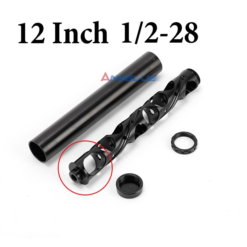 Auto Aluminium 10 Inch 12 Inch Extension Spiraal 1/2-28 5/8-24 5 Size Adapter Auto Brandstof Solvent trap Filter Voor Napa 4003 Wix 24003: F1 12 Inch 1-2-28 B