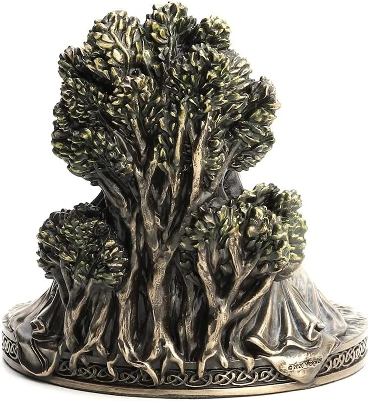 Scandinavian Mythology Celtic Goddess and Cernunnos Statue Candlestick Furniture Desktop Home Decor Crafts Figurine Collectibles