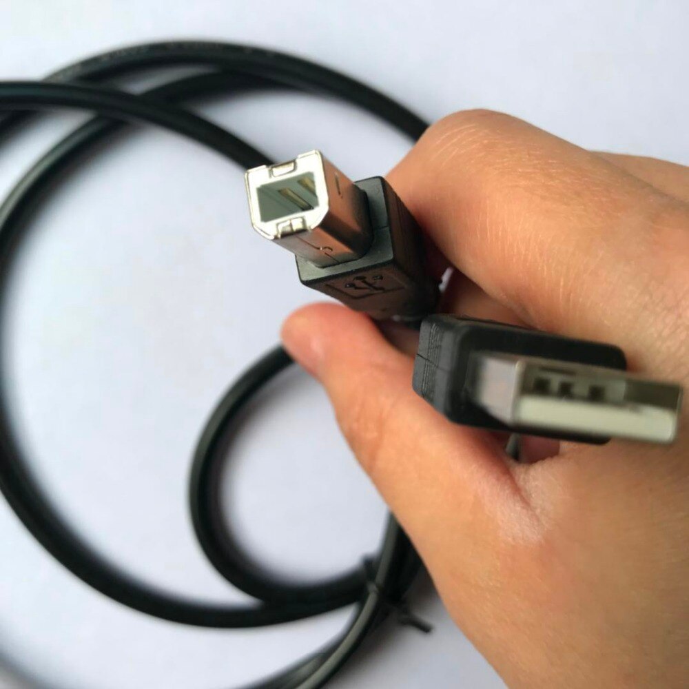 USB 2.0 Drucker Scanner Kabel USB Typ A Stecker auf B Stecker hoch Geschwindigkeit für HP für Kanon für Lexmark für Epson für Dell