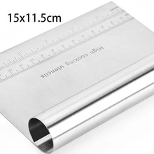Kitchen Dough Cutter Scraper Dough Divider Flour Scraper Pastry Cake Pizza Flour Scraper For Family / Hotel / Restaurant / Bread