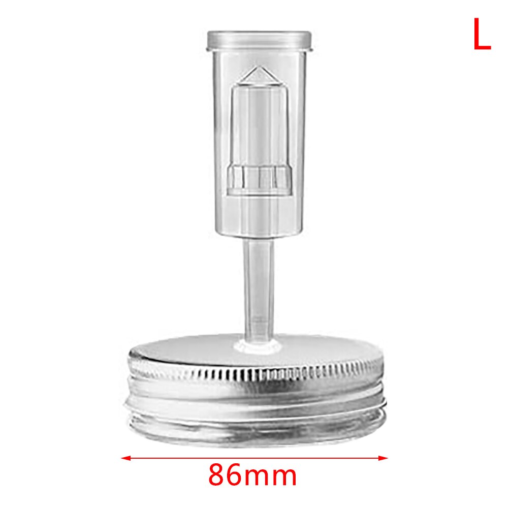 1pc Wide Mouth Mason Jar Fermentation Lid Premium Mason Jar Fermenting Lid Fermentation Kit For Wide Mouth Jars: L