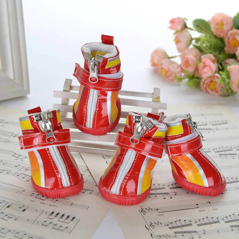 Boots For Dogs Booties Shoe For Dog Shoes Cats Waterproof Boots For Dogs Zapatos Para Perros Grandes Thick Snow Pets Puppies