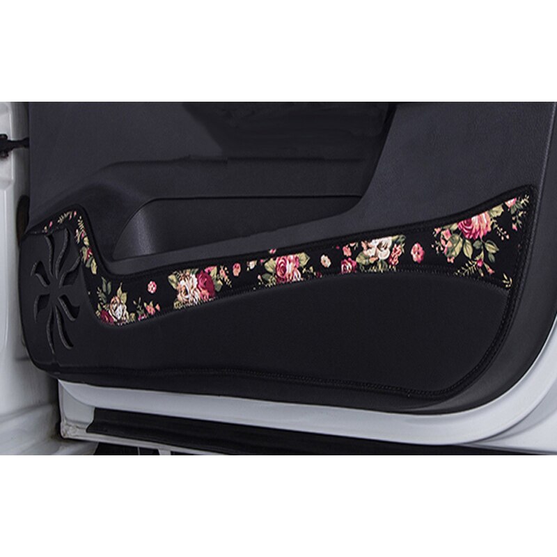 CMC Brilliance V3 V5 V6 V7 H3 H220 H230 H230EV H320 H330 H530 Karry K50 K60 Leather car door Anti-Kick pad mats protector