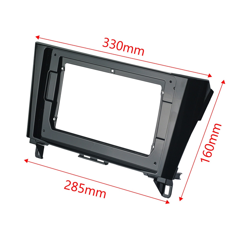 10,1 zoll Auto Fascia Für NISSAN X-Trail Panel Dash Installation Doppel Din Blenden Rahmen Für NISSAN Qashqai