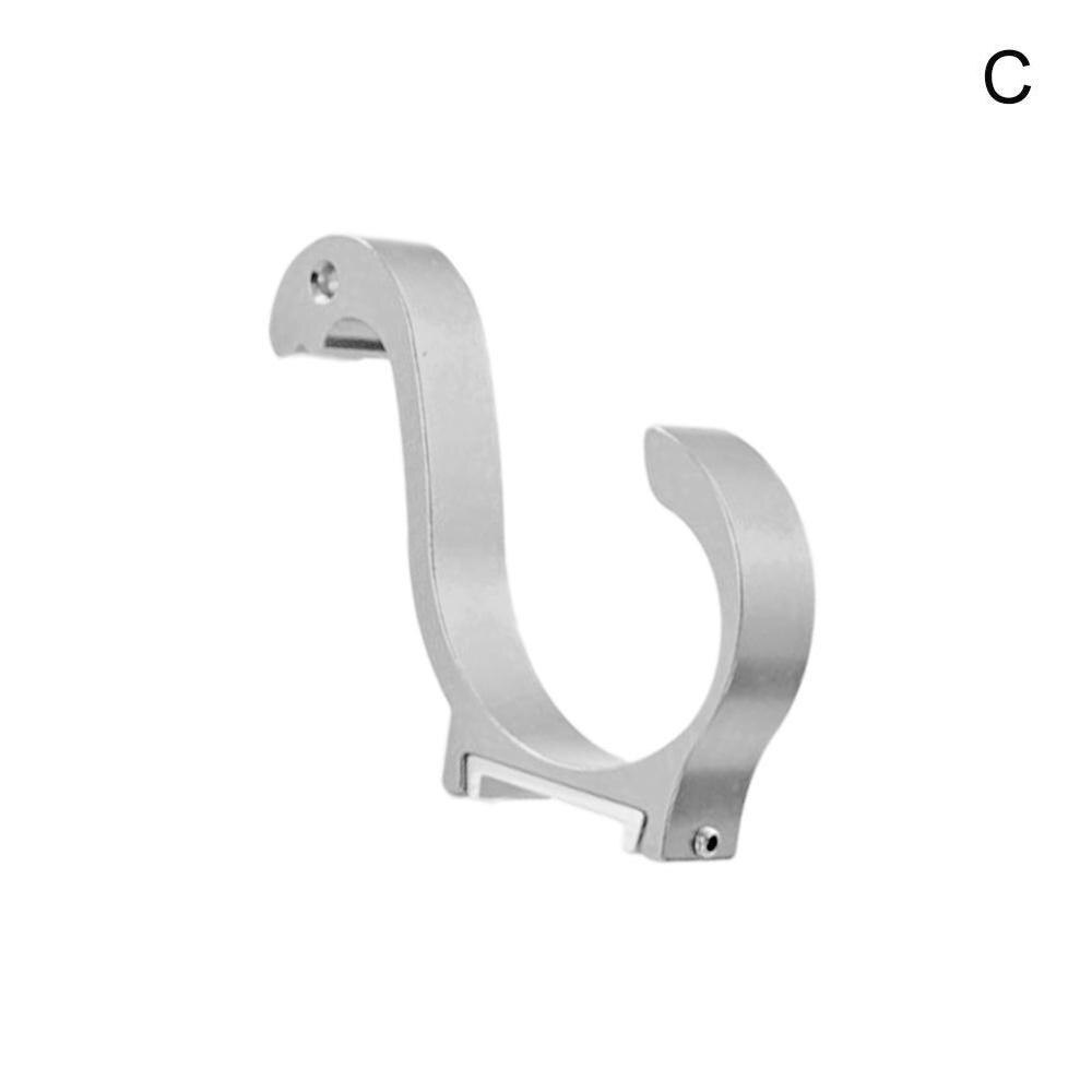 Ruimte aluminium kleur kledinghaak deur na de badkamer naar beneden kleurrijke vlek fabriek enkele zwaan omhoog haak en taobao ho  g7 i 2: Zilver