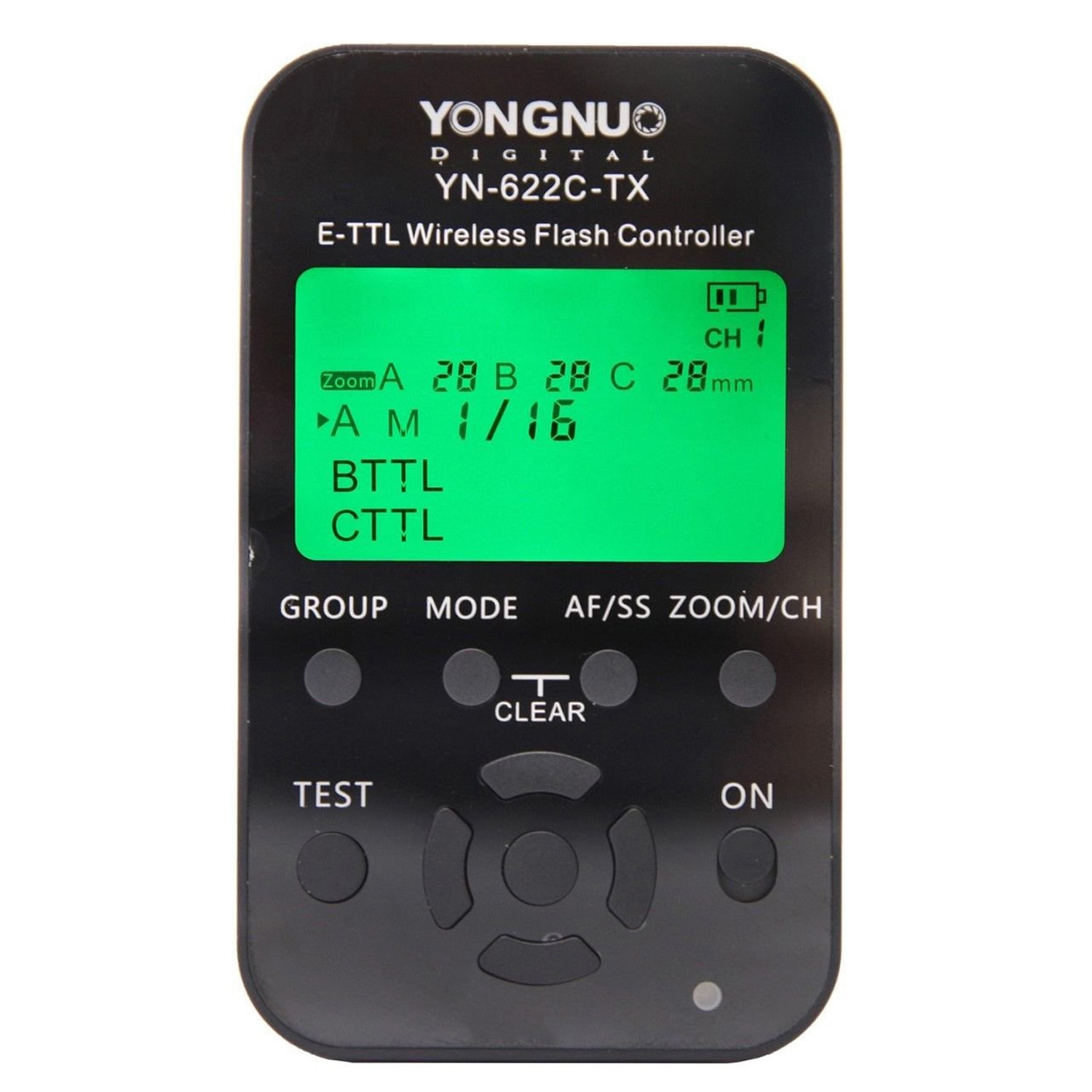 Yongnuo YN-622C-TX, E-TTL Wireless Flash Controller Voor Canon, YN622C-TX