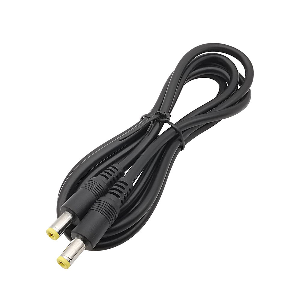 Conector de Cable de alimentación DC 12V, 5,5x2,5mm, macho a 5,5x2,5mm, Cable de extensión, adaptador CCTV, 0,3 M, 0,5 M, 1M, 1,5 M, 3M: Multicolor