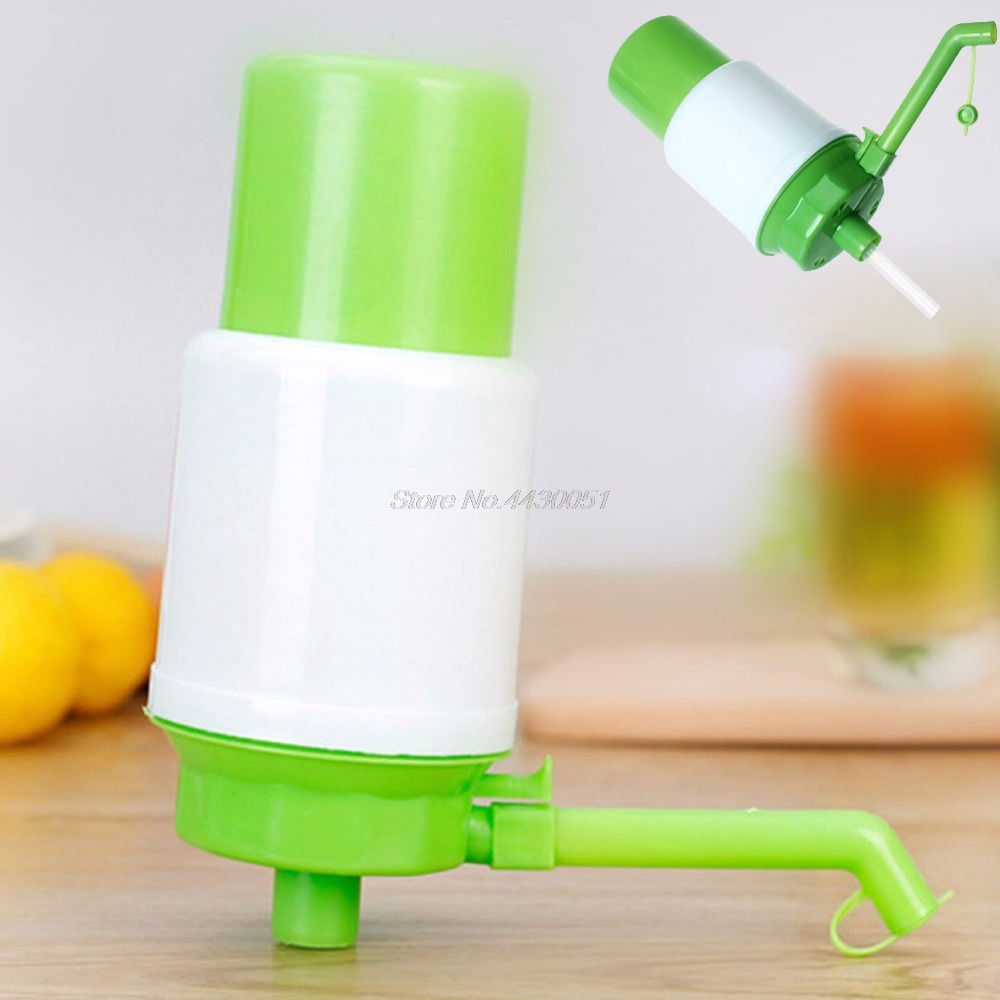 1pc plastista käsipuristin pumppu juomapullo pullotettu juoma forater annostelija kotitoimisto