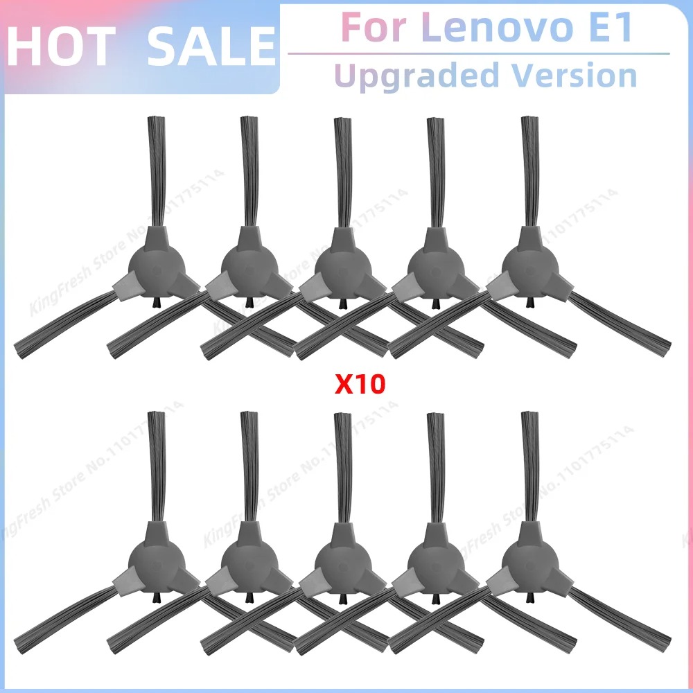 Compatible con ( Lenovo E1, Ultenic D5/D5s/D5s Pro, Proscenic 850T, Pioneer VC704R ) Piezas: Rodillo Principal, Cepillo Lateral, Filtro HEPA, Paño de Limpieza, Accesorios: Verde claro