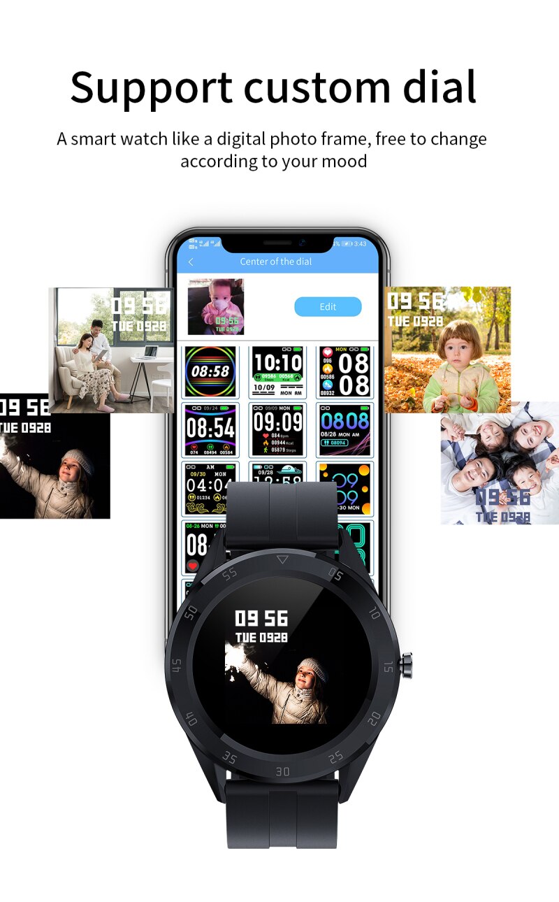 Y10 Smart Horloge Mannen Vrouwen Fitness Tracker Hartslagmeter Smart Armband Bloeddruk Bluetooth Stappenteller Voor Ios/Android