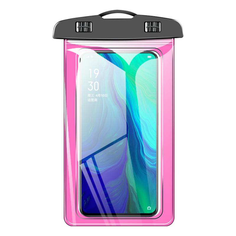 Téléphone universel sac étanche PVC téléphone portable sac Sports nautiques plage piscine surf dérive plongée sac de natation pour moins de 7 pouces: 06